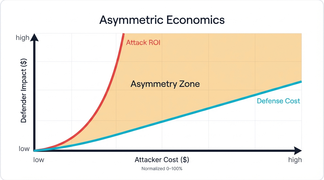 Attack ROI vs Defense Costs