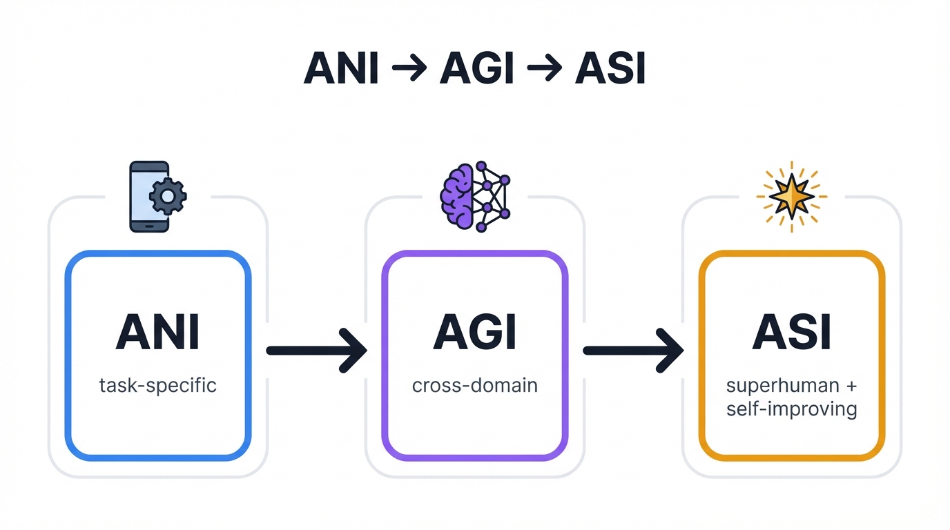Three Stages of AI Evolution