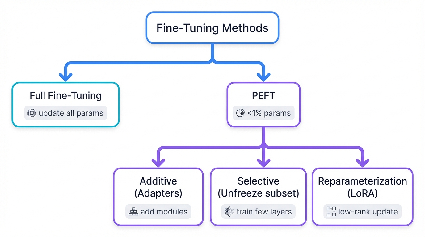 Fine-Tuning Methods Taxonomy