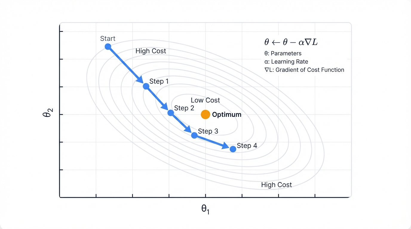 Gradient Descent Navigation