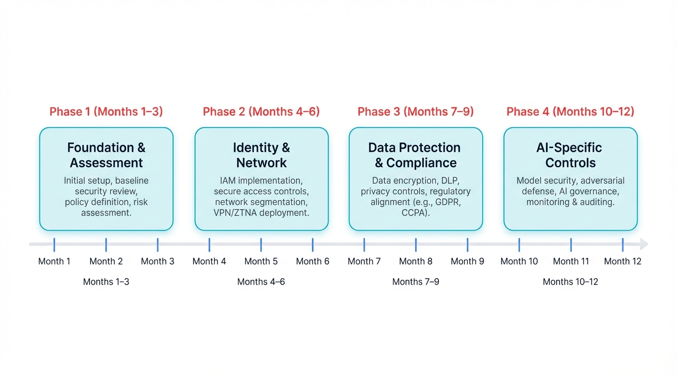 Phased Implementation Roadmap (12 Months)