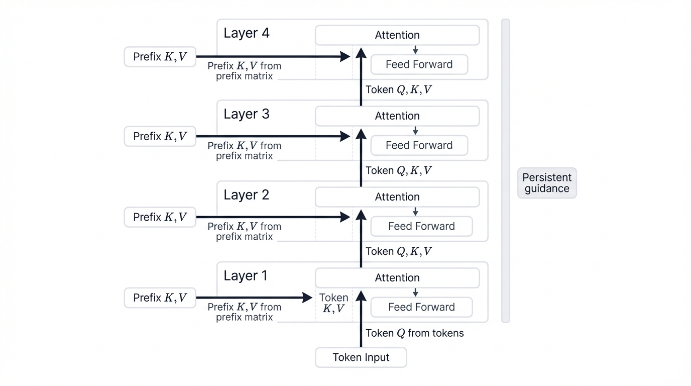 Layer-by-Layer Prefix Injection