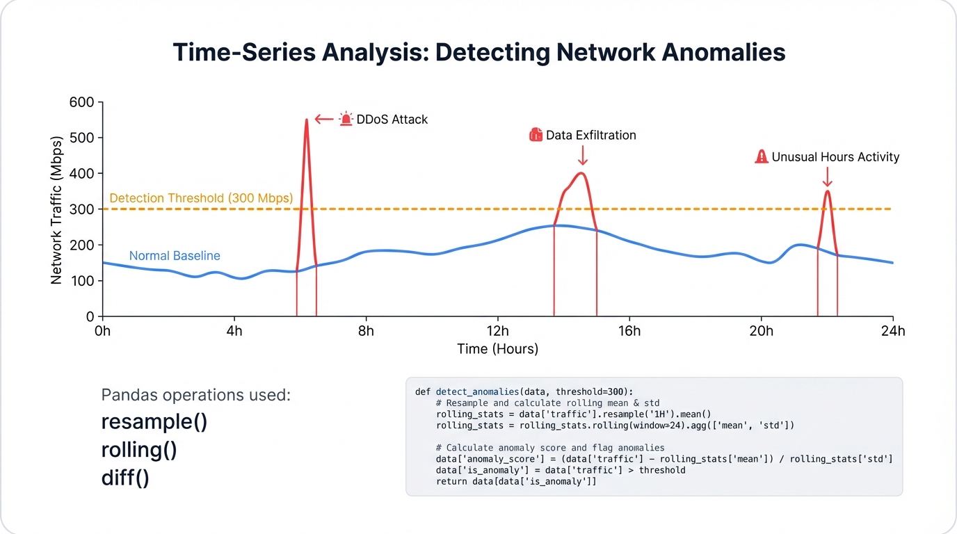 Time-Series Analysis for Network Traffic