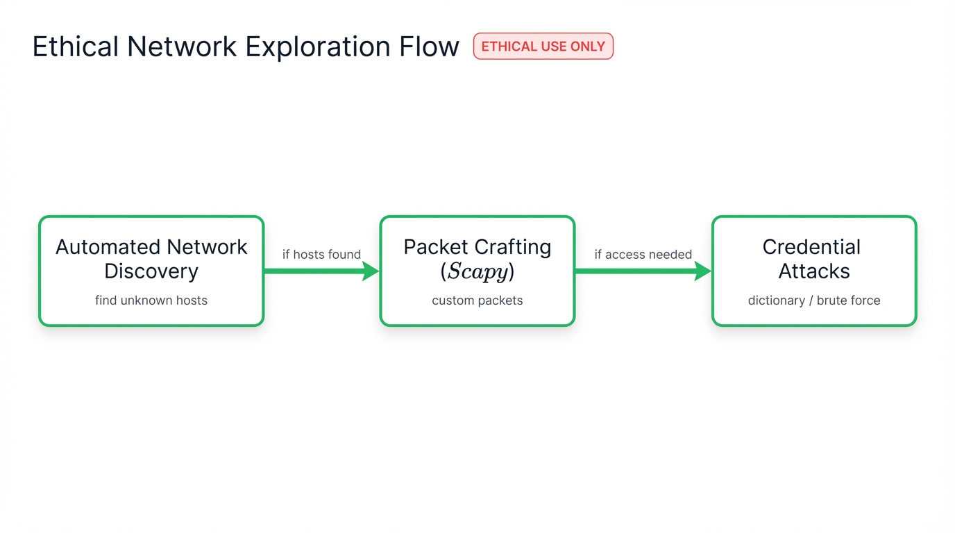 Red Team Workflow: Recon → Packets → Credentials