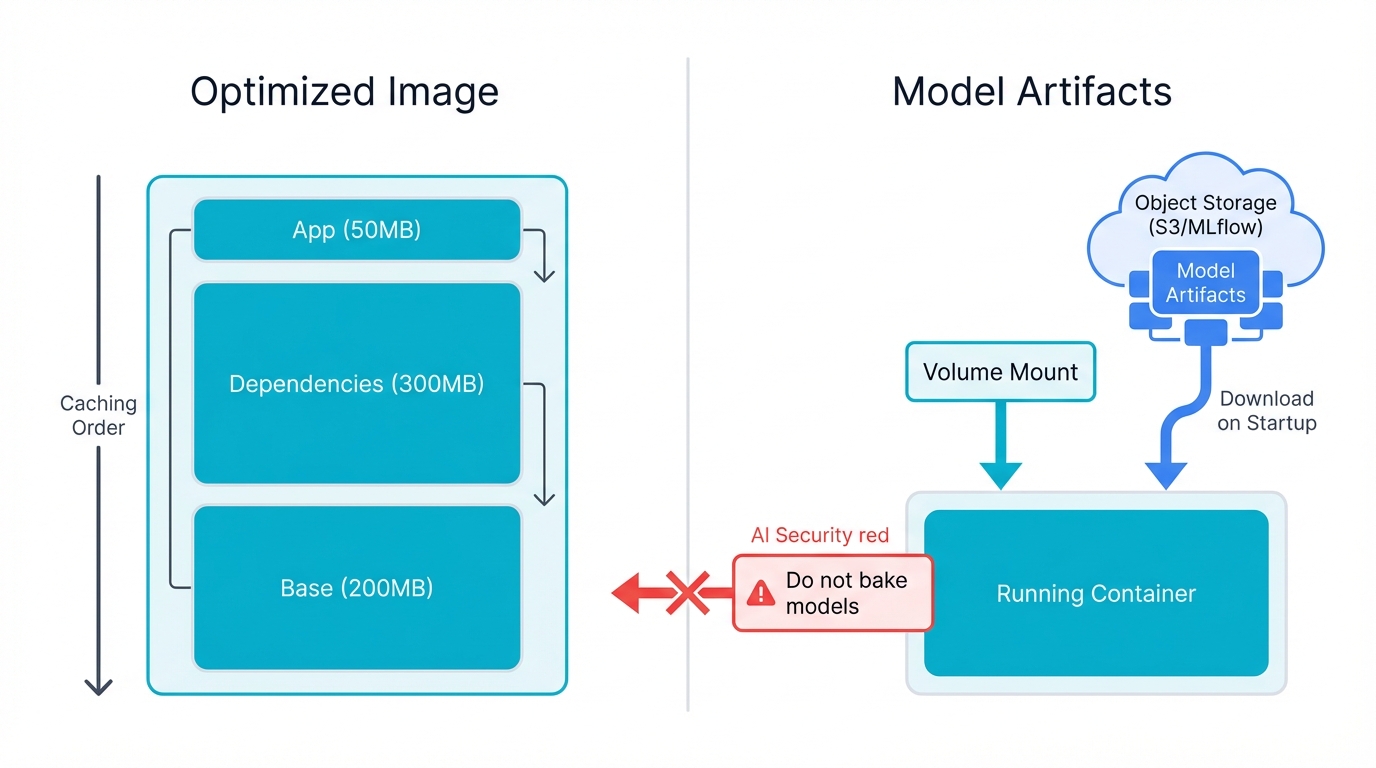 Container Build & Model Artifact Strategy
