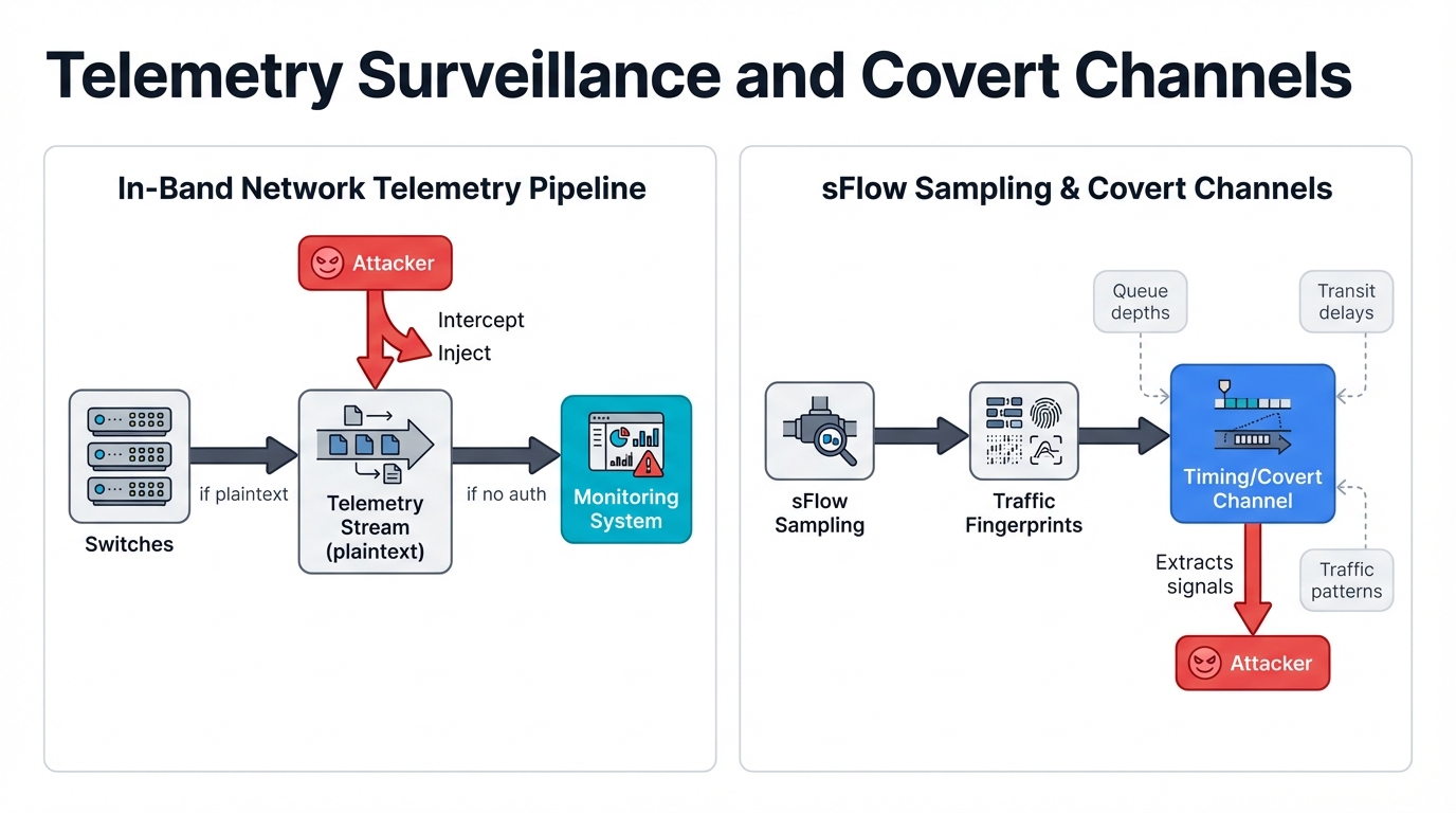 Telemetry Surveillance and Covert Channels