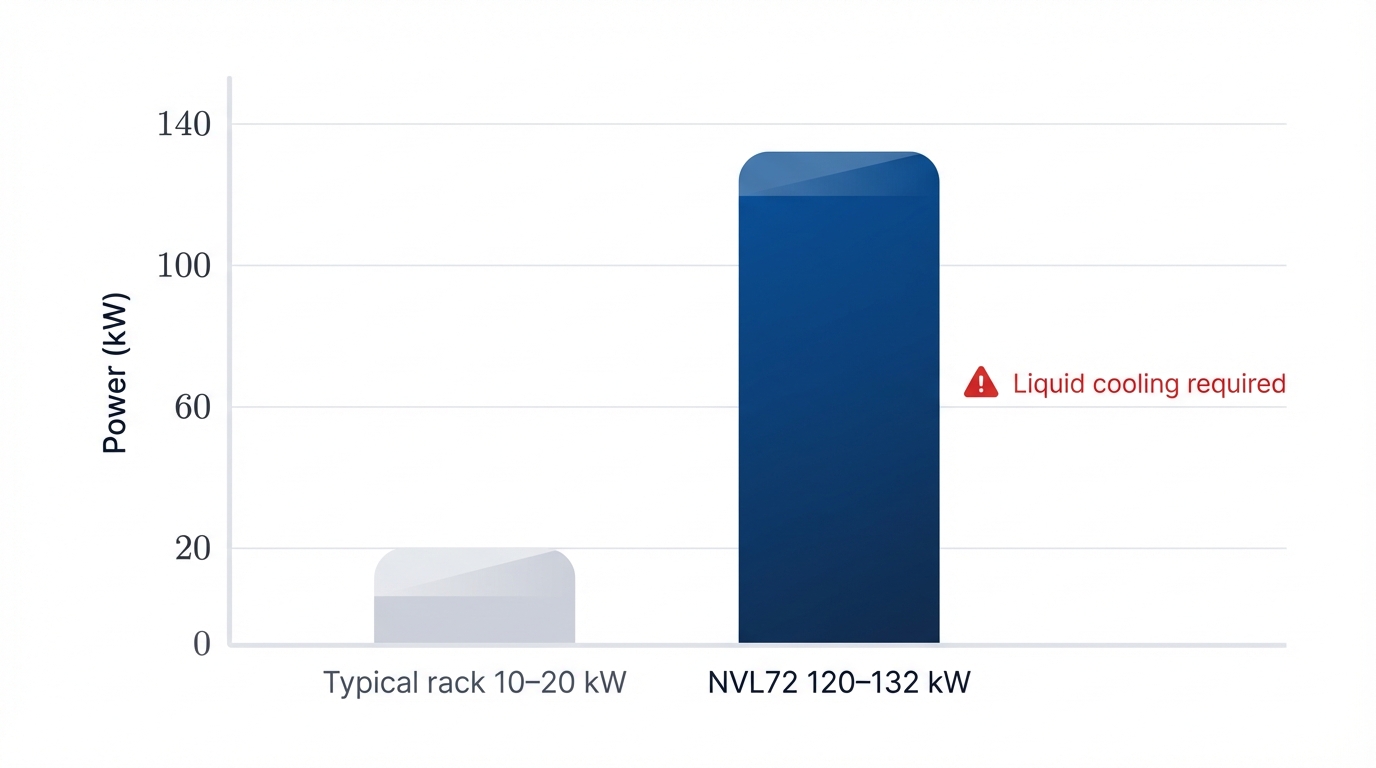 Thermal Density vs Typical Rack Load