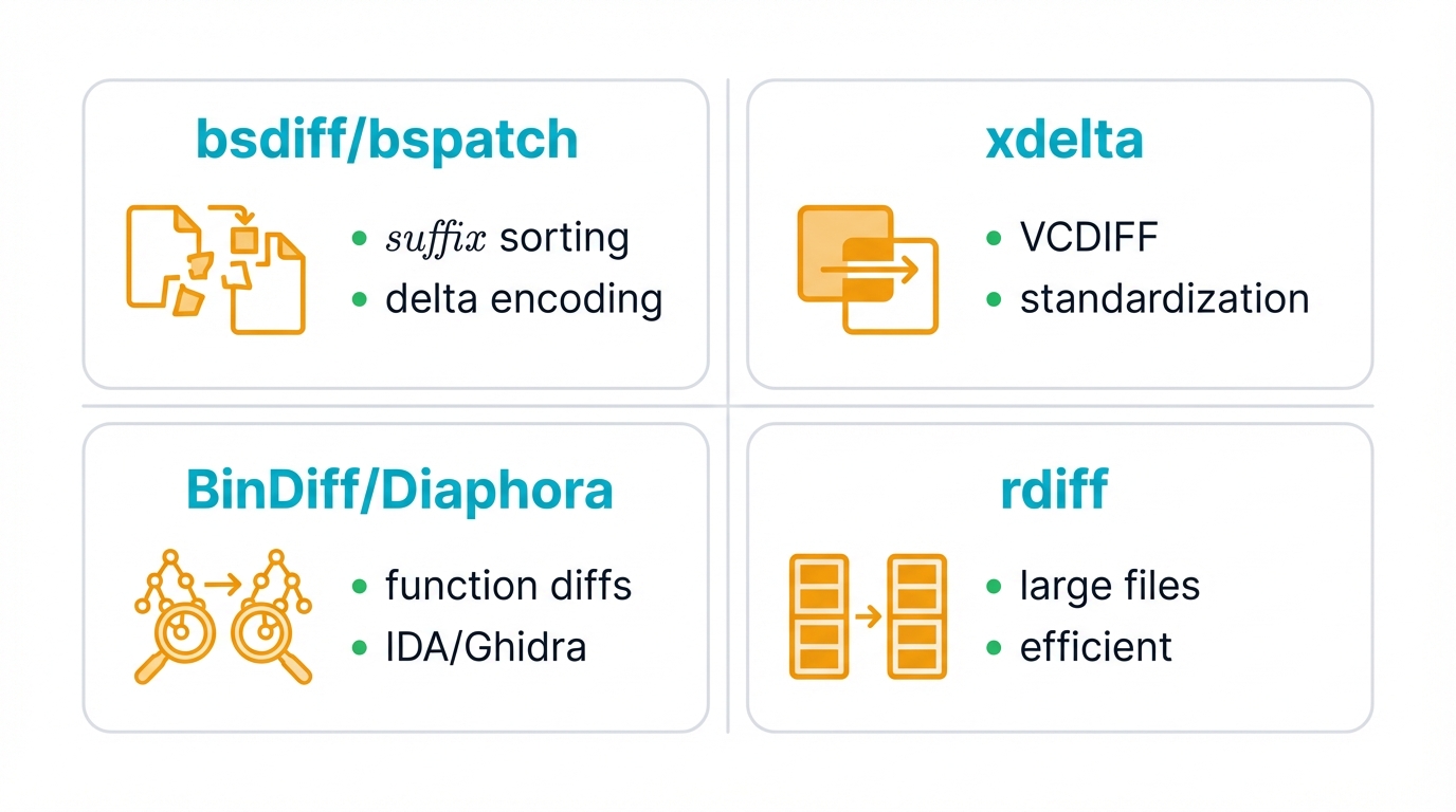 Binary Diffing Tools Overview