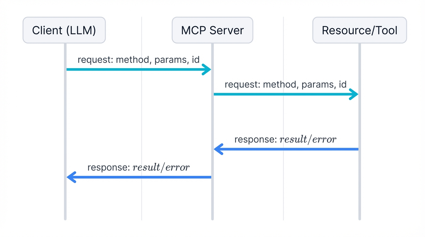 JSON-RPC MCP Message Flow